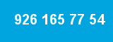 926 165 77 54